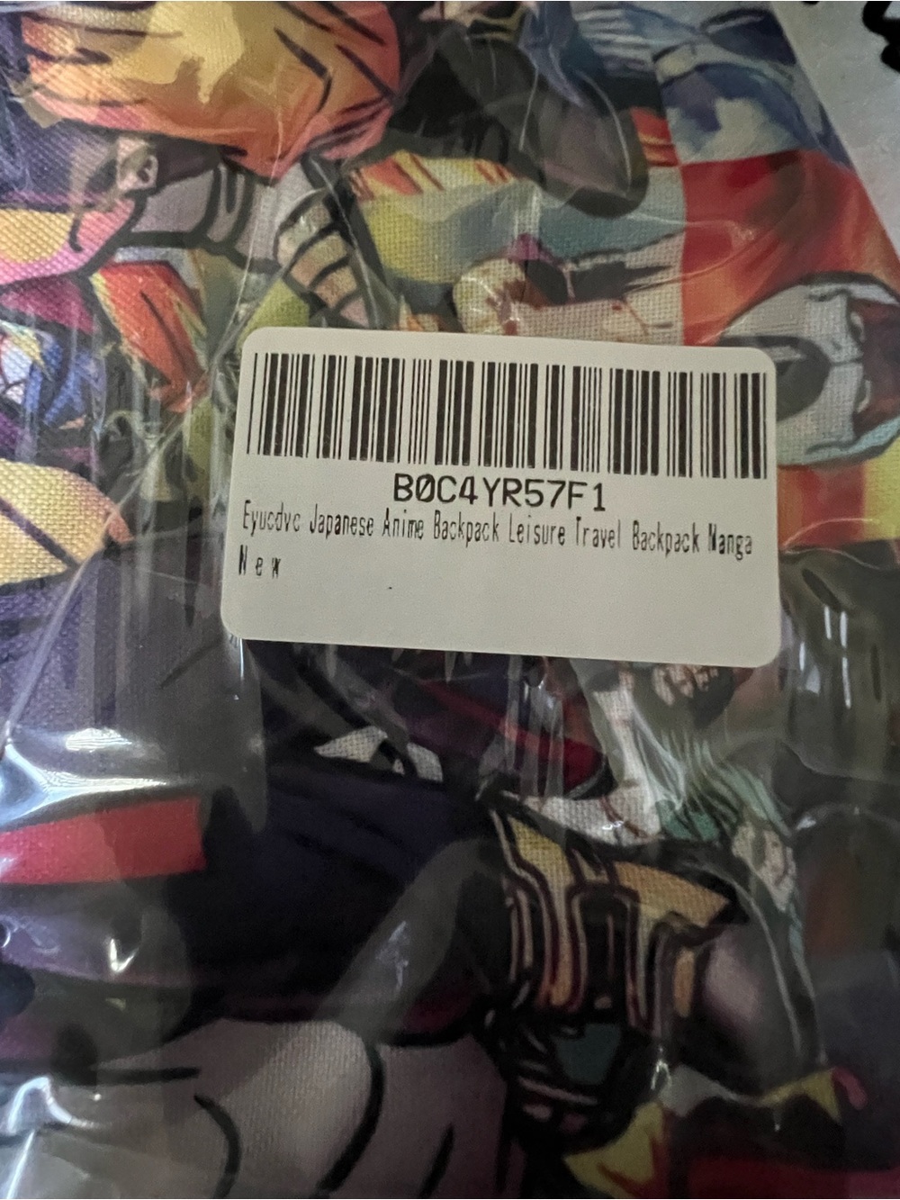Anime Character New Colorful Print Backpack - Multicolor - Picture 2 of 11
